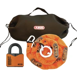 ABUS GRANIT 37/55 M/KÆDE HÆNGELÅS 84X62,5X31 ORANGE 1 STK