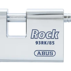 ABUS ROCK 93RK/85 FOR OVAL HÆNGELÅS 85 SØLV 1 STK