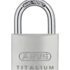 ABUS 64TI/40 HÆNGELÅS 40 MM SØLV 1 STK