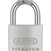 ABUS 64TI/40HB63 HÆNGELÅS 40 MM SØLV 1 STK