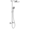 ADORA INFIGO L, Ø225 MM BRUSESYSTEM KROM