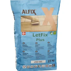 ALFIX LETFIX PLUS FLISEKLÆB 15 KG LYSEGRÅ