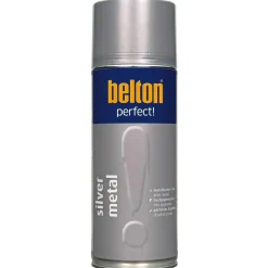 BELTON PERFECT SPRAYMALING 400 ML SØLV METALLIC