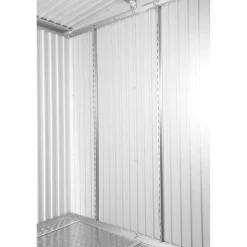 BIOHORT 173 CM VÆGSKINNE ALUMINIUMSGRÅ