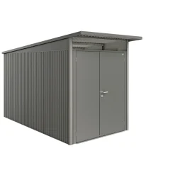 BIOHORT AVANTGARDE A4 REDSKABSRUM KVARTSGRÅ METALLIC 6,84 M2