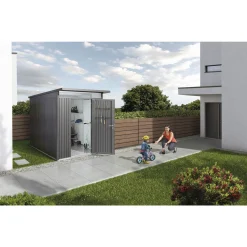 BIOHORT AVANTGARDE A3 REDSKABSRUM SØLV METALLIC 5,4 M²