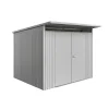 BIOHORT AVANTGARDE A6 REDSKABSRUM SØLV METALLIC 6,76 M2