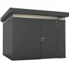 BIOHORT CASANOVA CASANOVA REDSKABSRUM MØRKEGRÅ METALLIC 10,89 M2