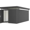 BIOHORT CASANOVA CASANOVA REDSKABSRUM MØRKEGRÅ METALLIC 17,49 M2