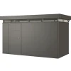BIOHORT CASANOVA CASANOVA REDSKABSRUM MØRKEGRÅ METALLIC 9,89 M2
