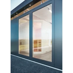 BIOHORT CASANOVA MØRKEGRÅ METALLIC GLASELEMENT GLAS