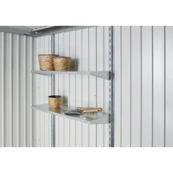 BIOHORT HIGHLINE H5 REDSKABSRUM SØLV METALLIC 8,66 M2