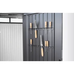 BIOHORT HIGHLINE H2 REDSKABSRUM SØLV METALLIC 5,36 M2