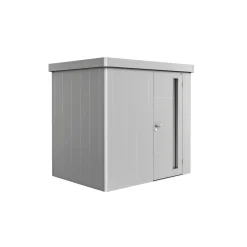 BIOHORT NEO 1B STANDARD DØR REDSKABSRUM SØLV METALLIC 3,61 M2