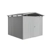 BIOHORT PANORAMA P4 REDSKABSRUM SØLV METALLIC 7,59 M2