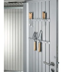 BIOHORT PANORAMA P3 REDSKABSRUM SØLV METALLIC 6,5 M2
