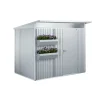 BIOHORT SØLV METALLIC BLOMSTERKASSE