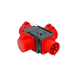 BLUE ELECTRIC 3 X 400V CEE FORGRENER RØD