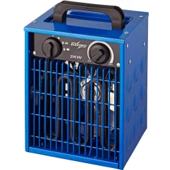 BLUE ELECTRIC 2KW VARMEBLÆSER