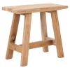 BOLIGINTERIØR BÆNK TEAK 25 X 50 CM