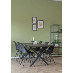 BOLIGINTERIØR ELLA SPISESTOL SORT 86 X 48 X 55 CM