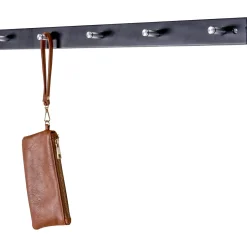 BOLIGINTERIØR KNAGERÆKKE SORT/KROM 4.50 X 1.80 X 70 CM