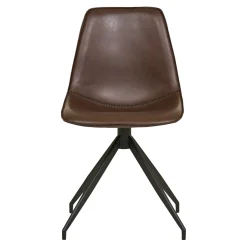 BOLIGINTERIØR LEA SPISESTOL BRUN/SORT 86 X 48 X 56 CM