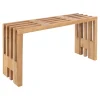 BOLIGINTERIØR MARTA BÆNK TEAK 30 X 90 CM