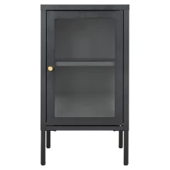 BOLIGINTERIØR NELA SKAB SORT 68 X 43 X 23 CM