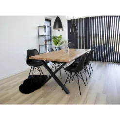 BOLIGINTERIØR PLANKEBORD OLIERET EG/NATUR 95 X 200 CM