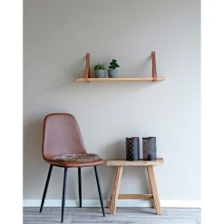 BOLIGINTERIØR SOFIE BÆNK TEAK 25 X 50 CM