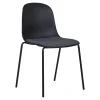 BOLIGINTERIØR STELLA SPISESTOL SORT 85 X 50 X 53 CM