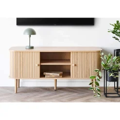 BOLIGINTERIØR STINE TV-BORD NATUR 52 X 113 X 40 CM