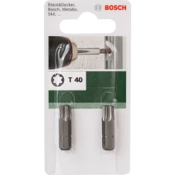 BOSCH DIY 2609255938 BITS T40 5