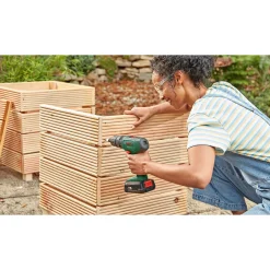 BOSCH EASY EASYIMPACT 18V-40 SLAGBORE-/SKRUEMASKINE AKKU MED BATTERI OG LADER