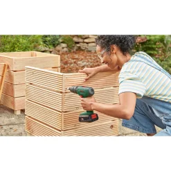 BOSCH EASY EASYIMPACT 18V-40 SLAGBORE-/SKRUEMASKINE AKKU MED BATTERI OG LADER