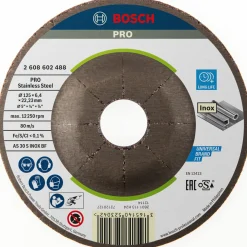 BOSCH Ø125MM SLIBESKIVE 125 MM