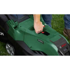 BOSCH PLÆNEKLIPPER AKKU 36,0 V MED BATTERI OG LADER