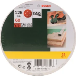 BOSCH PROMOLINE EXC SLIBERONDEL Ø125 MM K60 25 STK