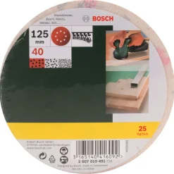 BOSCH PROMOLINE EXC SLIBERONDEL Ø125 MM K40 25 STK