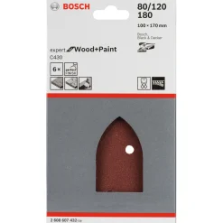 BOSCH T/B&D MUS SLIBEARK K80; K120; K180 5 STK