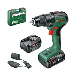 BOSCH UNIVERSALIMPACT 18V-60 SLAGBOREMASKINE AKKU MED BATTERI OG LADER