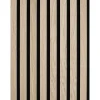 BY VENØ AKUSTIKPANEL UBEHANDLET EG 19 X 600 X 2400 MM