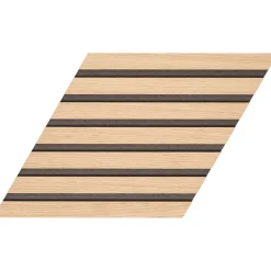 BY VENØ RHOMBE DEKORATIONSPANEL UBEHANDLET EG 10 X 267 X 460 MM