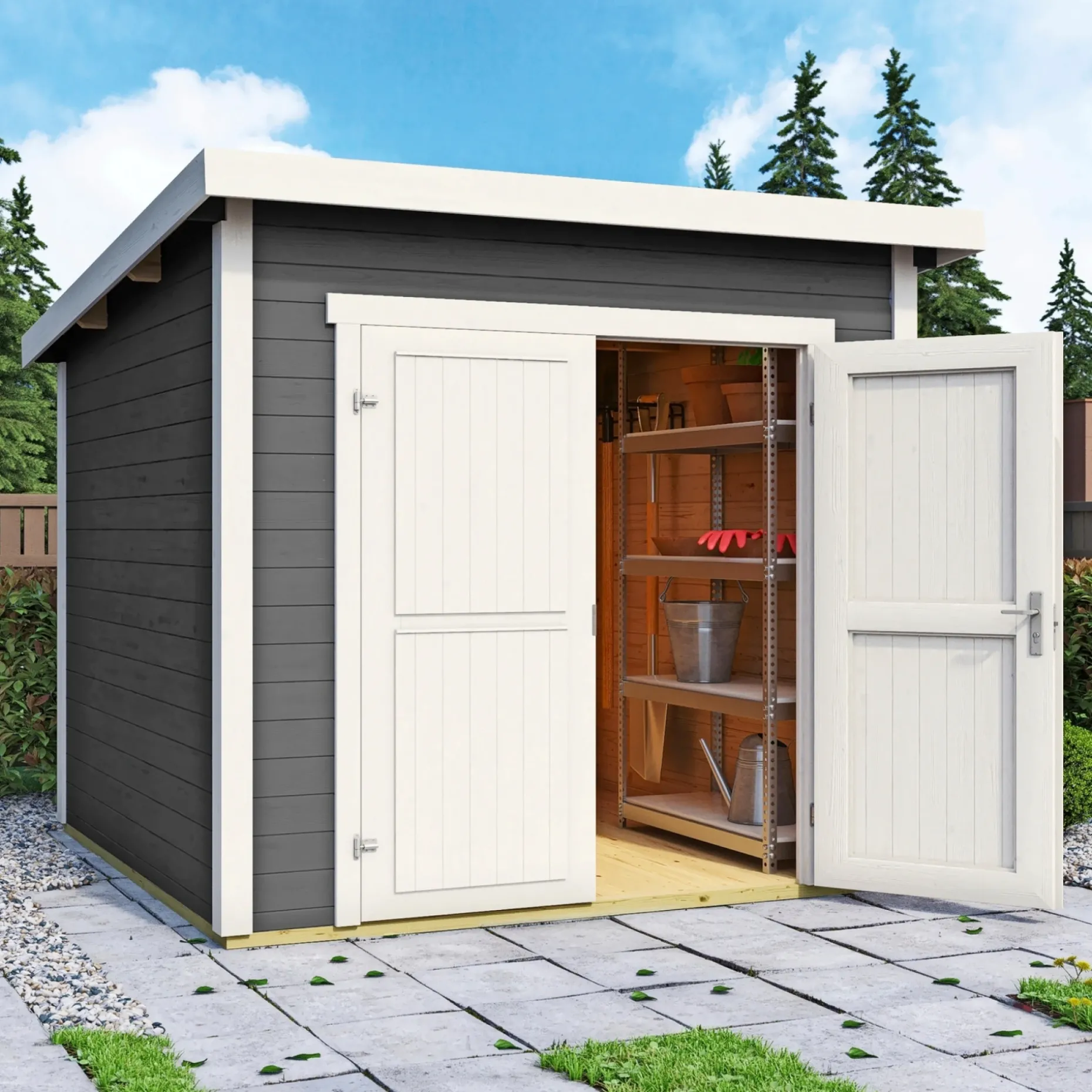 BYGNORDIC SIBBA REDSKABSRUM 4,67 M2