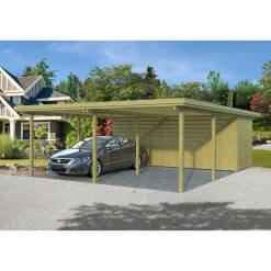 BYG-SELV LYNGE 2.1 CARPORT 48 M2