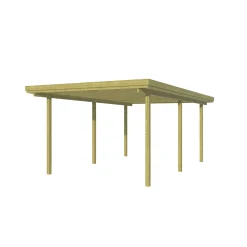 BYG-SELV LYNGE 1.0E CARPORT 18 M2
