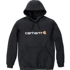 CARHARTT CARHARTT SWEATSHIRT SIGNATURE-1708724 HÆTTETRØJE XL SORT