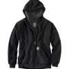 CARHARTT SHERPA LINED MIDWEIGHT ZIP SWEATJAKKE L SORT