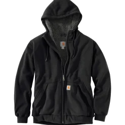 CARHARTT SHERPA LINED MIDWEIGHT ZIP SWEATJAKKE L SORT